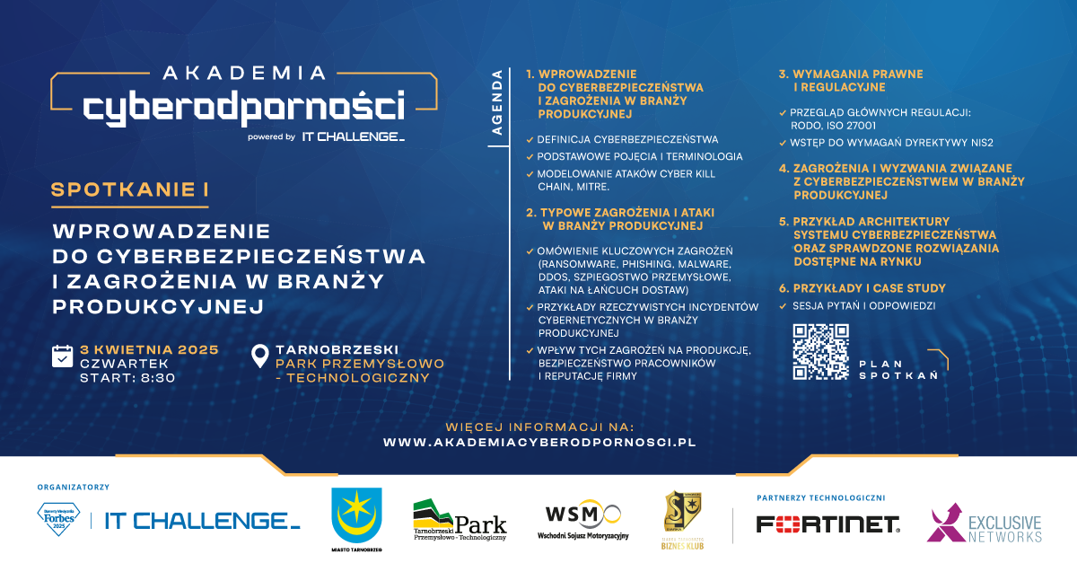 Ostatnia szansa, by dołączyć do Akademii Cyberodporności!